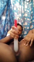 Pajera viral dominicana en acción