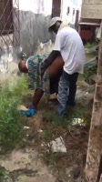 African sabe presionar su pene con su vagina
