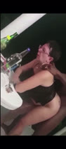 Dar duro en 4 a una doña que tuvo mucho sin tomar
