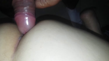 Llenando su hermoso culo de semen