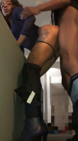 Su negro la recibe como le gusta