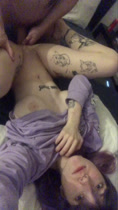 Tomo un hermoso gótico tatuado