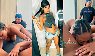 EN XORGASMO Lesbianas dominicanas en sexo oral muy intenso y luego llega un joven dominicano y lo invitan a unirse al trío porno y el niño chupa el toto y también el culo