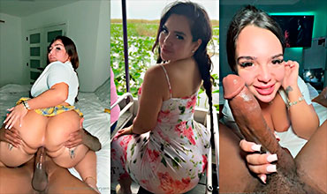 EN XORGASMO La gran Victoryaxo se viste como una hermosa colegiala para tener un sexo anal intenso con una enorme polla de un chico negro que es muy agresivo rompiendo el trasero