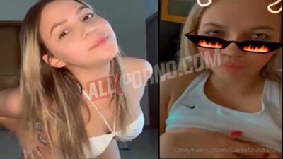 Camila Vidal enseña las tetas en Onlyfans